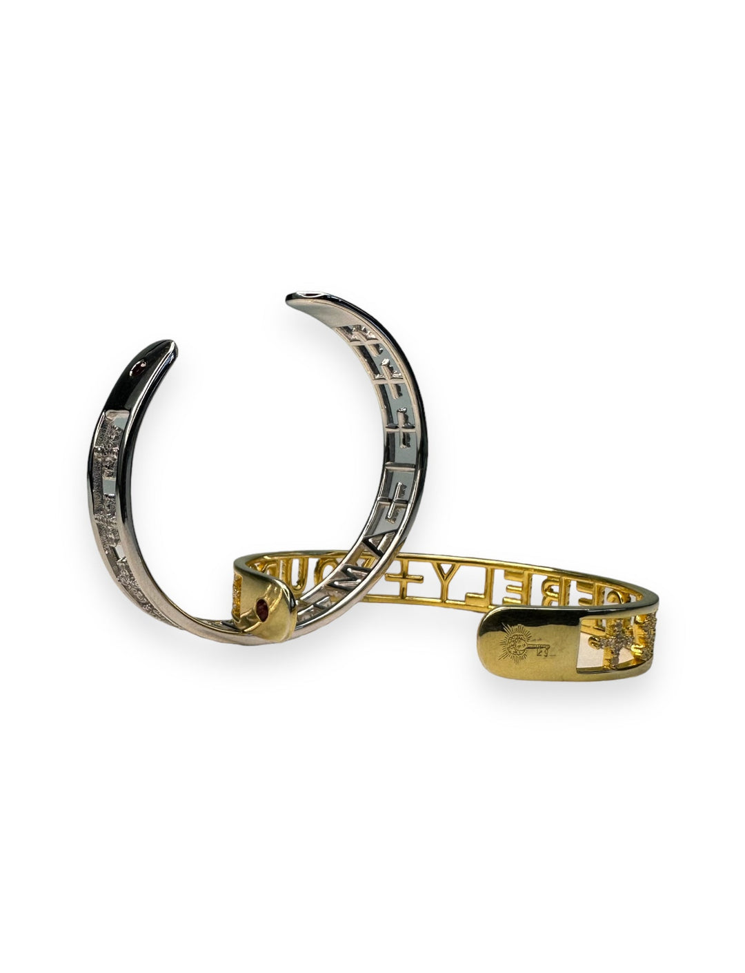 'Sin.cerely Yours' Pavè Cuff