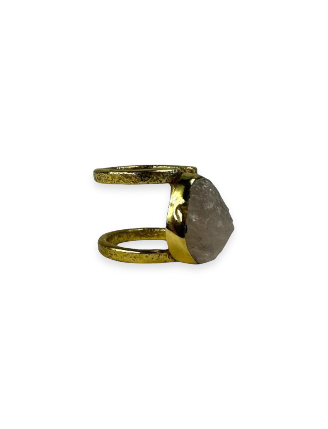 Hammered Open ring