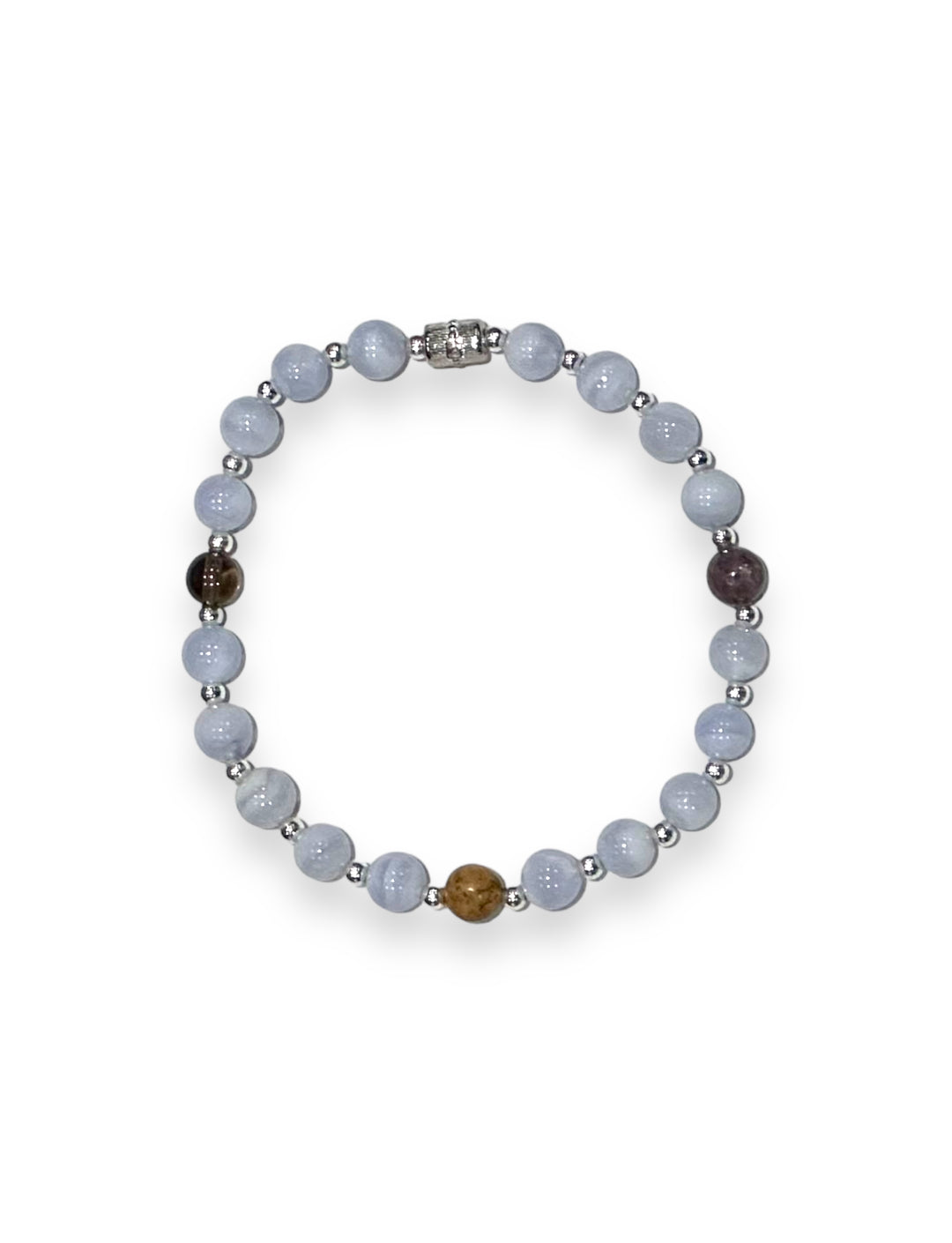 Elements Indulgence Reigns Blue Lace Agate Gluttony Bracelet