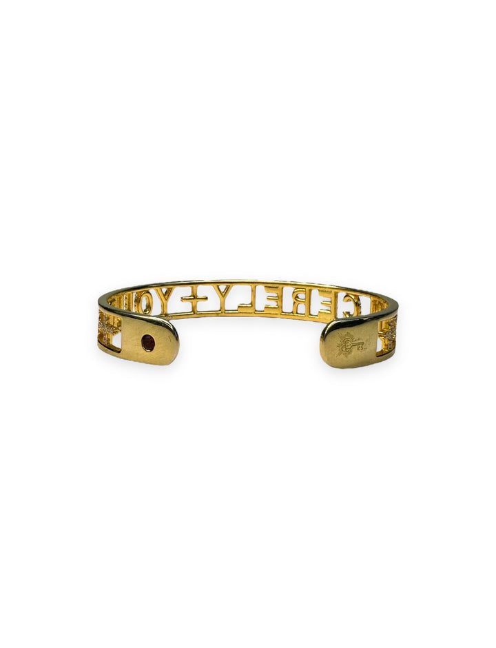 'Sin.cerely Yours' Pavè Cuff