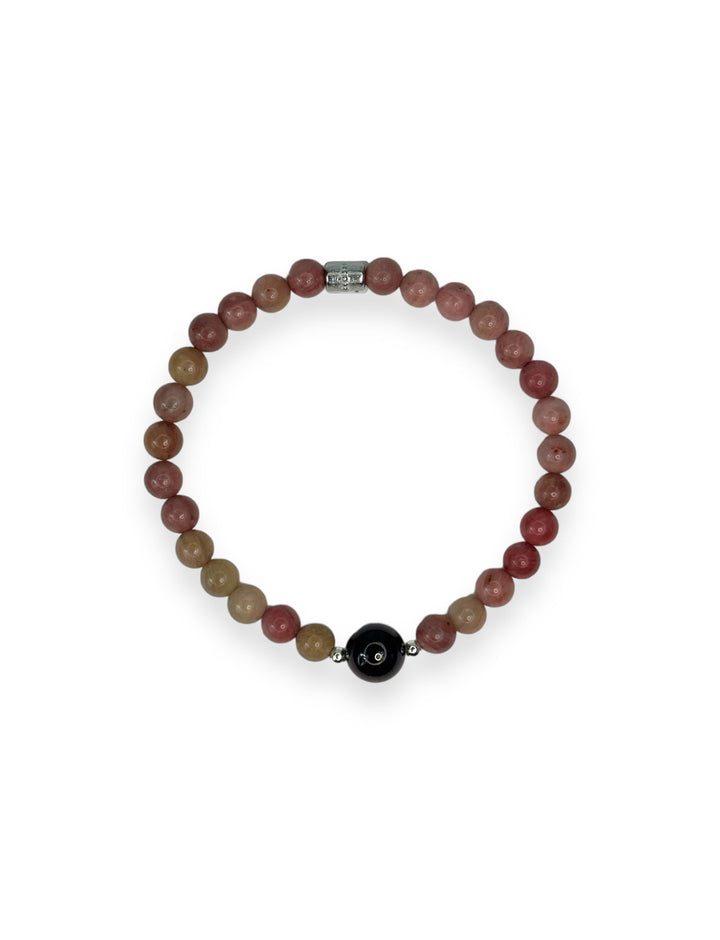 Big Garnet Little Rhodochrosite Sins Lust Bracelet