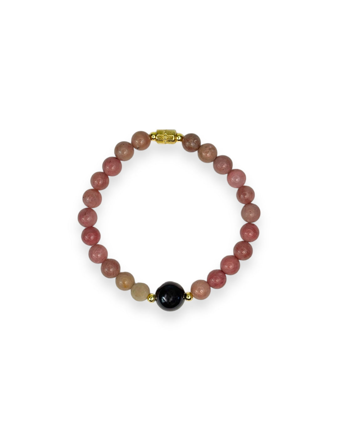 Big Garnet Little Rhodochrosite Sins Lust Bracelet