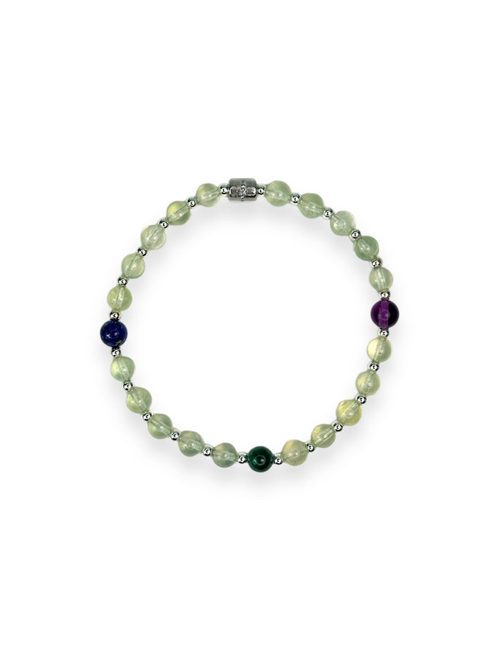 Elements Green Eyed Gaze Prehnite Envy Bracelet