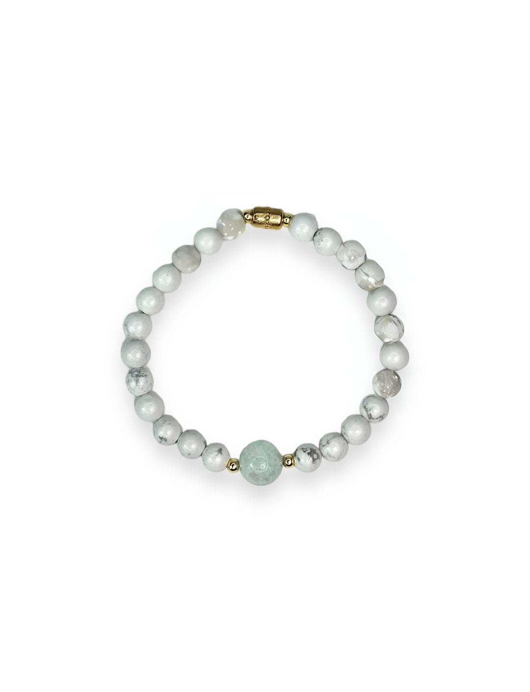 Big Little Sins Howlite Bracelet